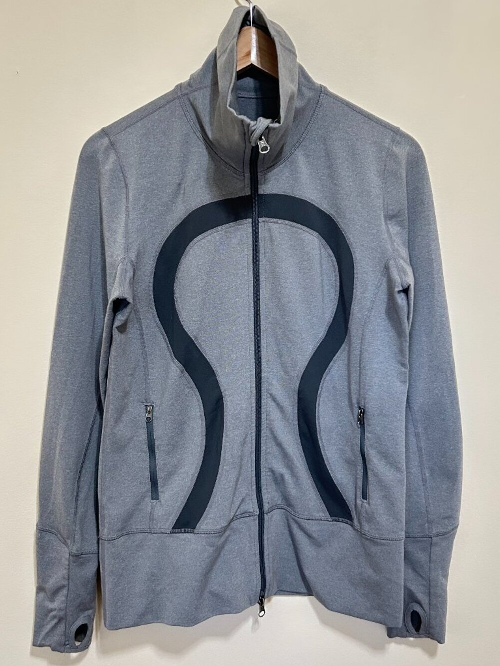 Lululemon Classic Fit Full Zip Jacket Gray